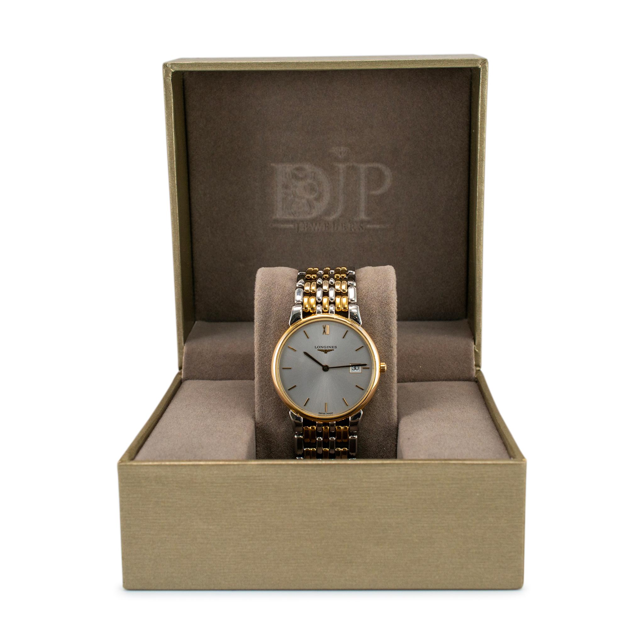 Reloj Longines la Grande Classique 33MM l5.632.3 Cuarzo Acero inoxidable bicolor 4
