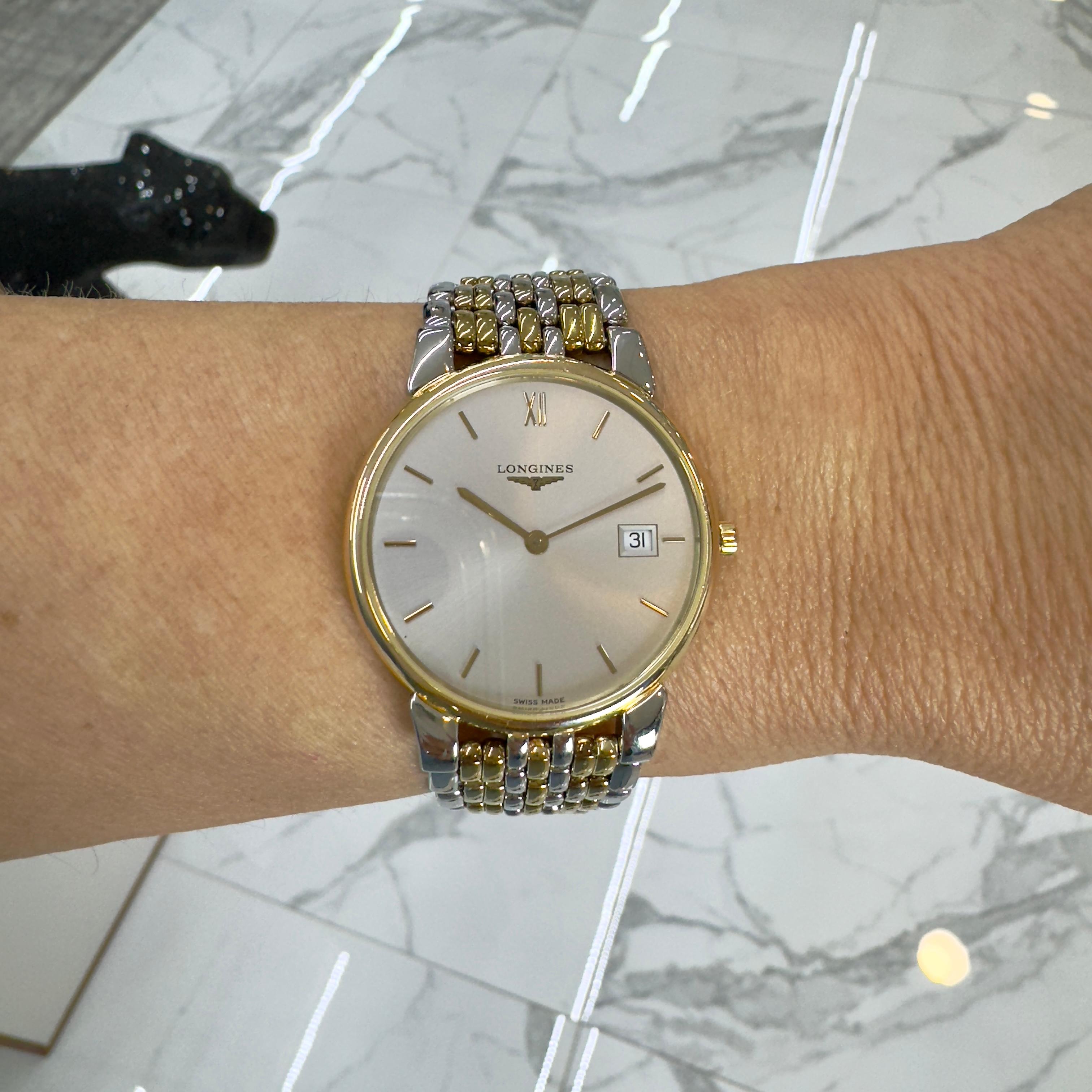 Reloj Longines la Grande Classique 33MM l5.632.3 Cuarzo Acero inoxidable bicolor 5