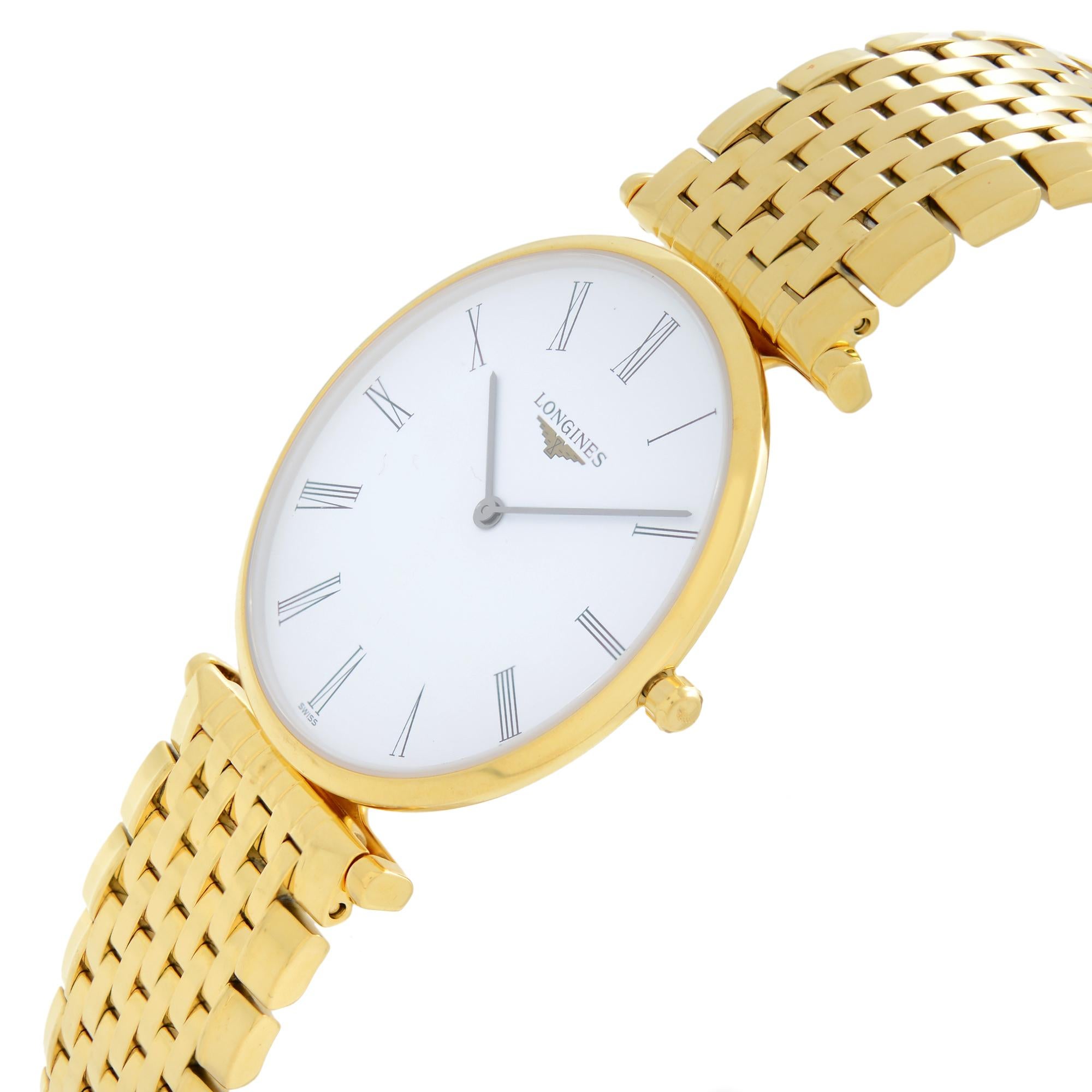 longines quartz gold watch