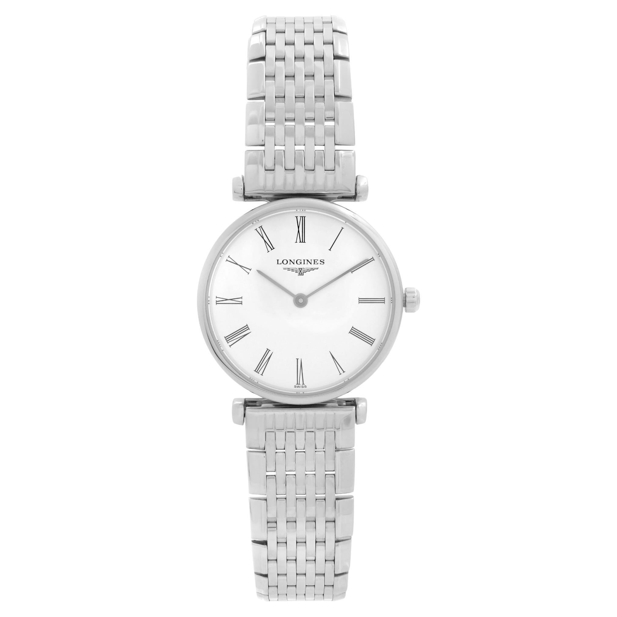 Longines La Grande Classique Steel White Dial Quartz Ladies Watch L4.209.4.11.6