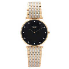 Longines La Grande Classique Two-Tone Steel Black Dial Mens Watch L4.766.1.57.7