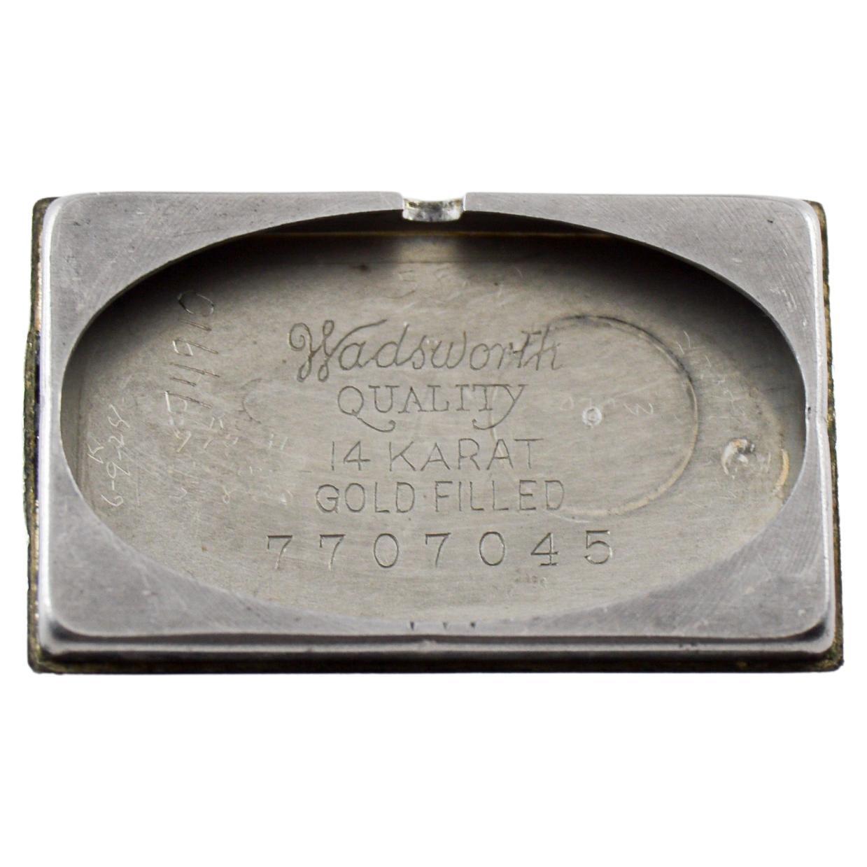 Longines Orologio da donna Art Deco in oro bianco circa 1925 Quadrante di Stern Freres in vendita 12