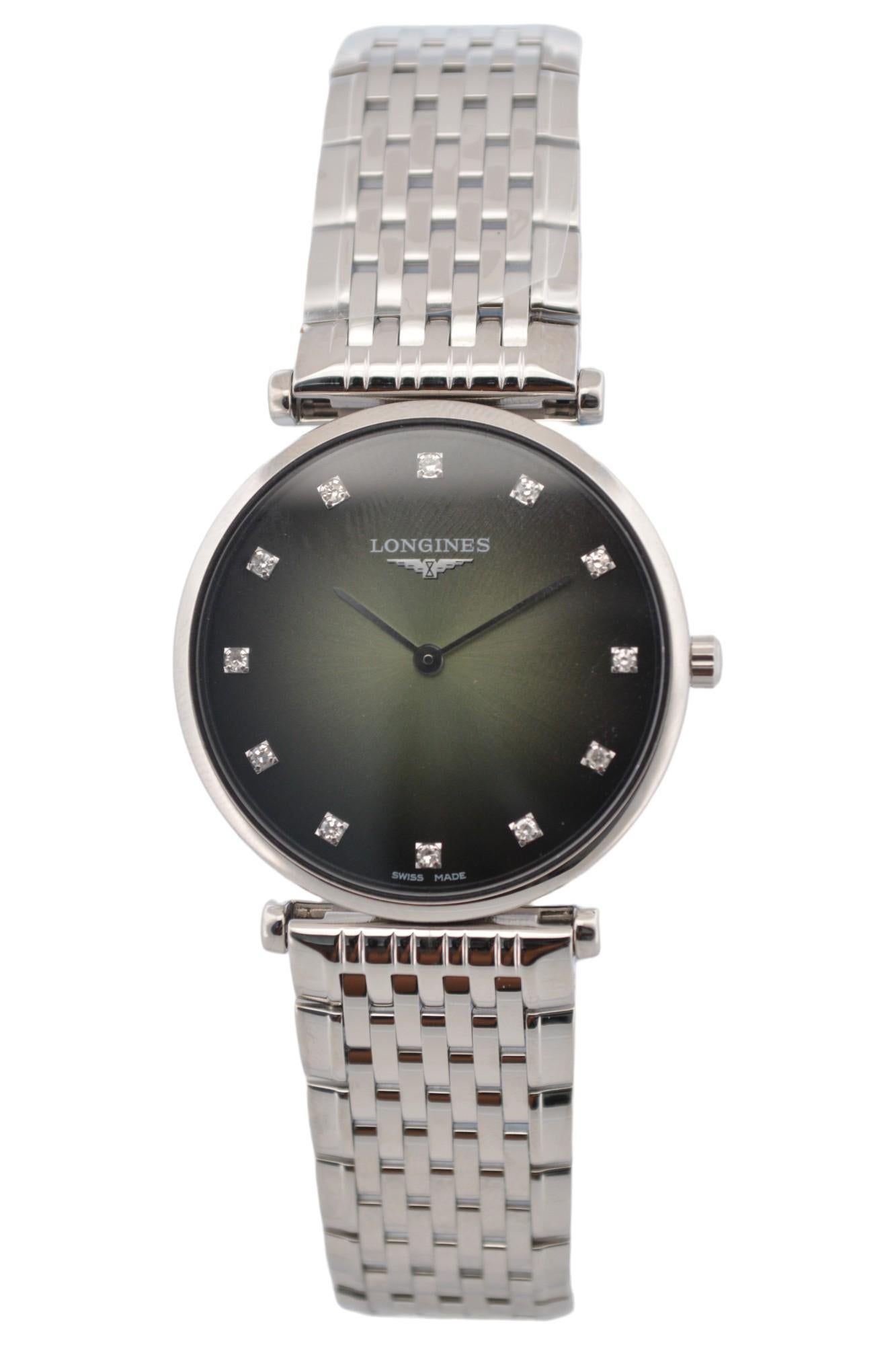 Longines Le Grande Classique 29mm Ombre Diamond Dial Full Set 2025 Stickers Ref : en vente 10