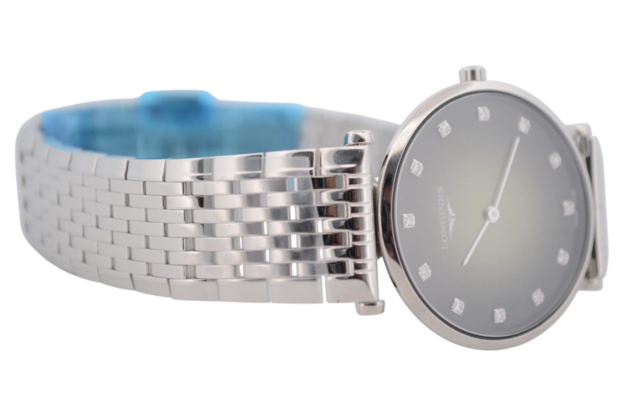 Longines Le Grande Classique 29mm Ombre Diamond Dial Full Set 2025 Stickers Ref : en vente 4