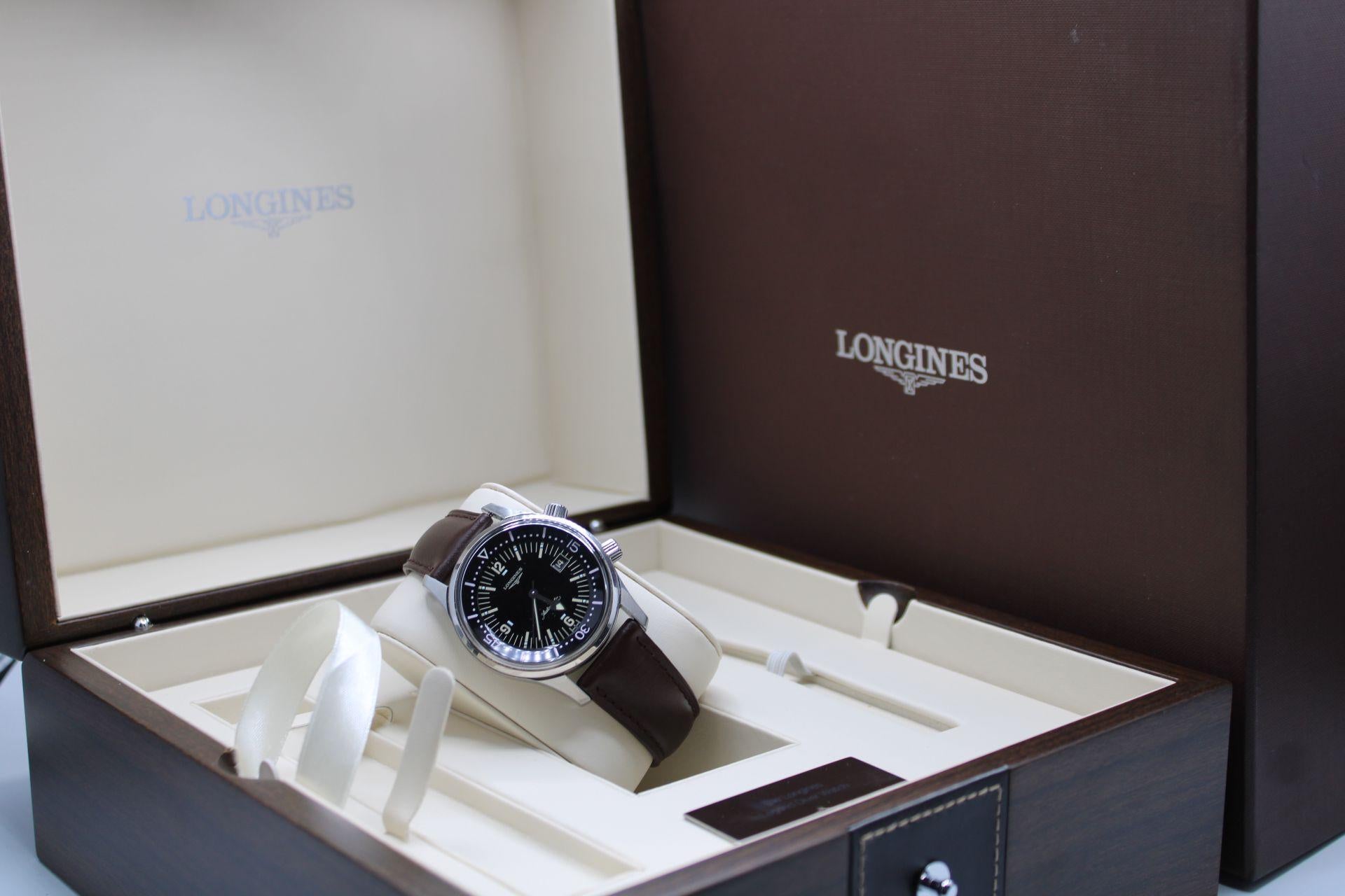 Men's Longines Legend Diver L3.674.4.50.0