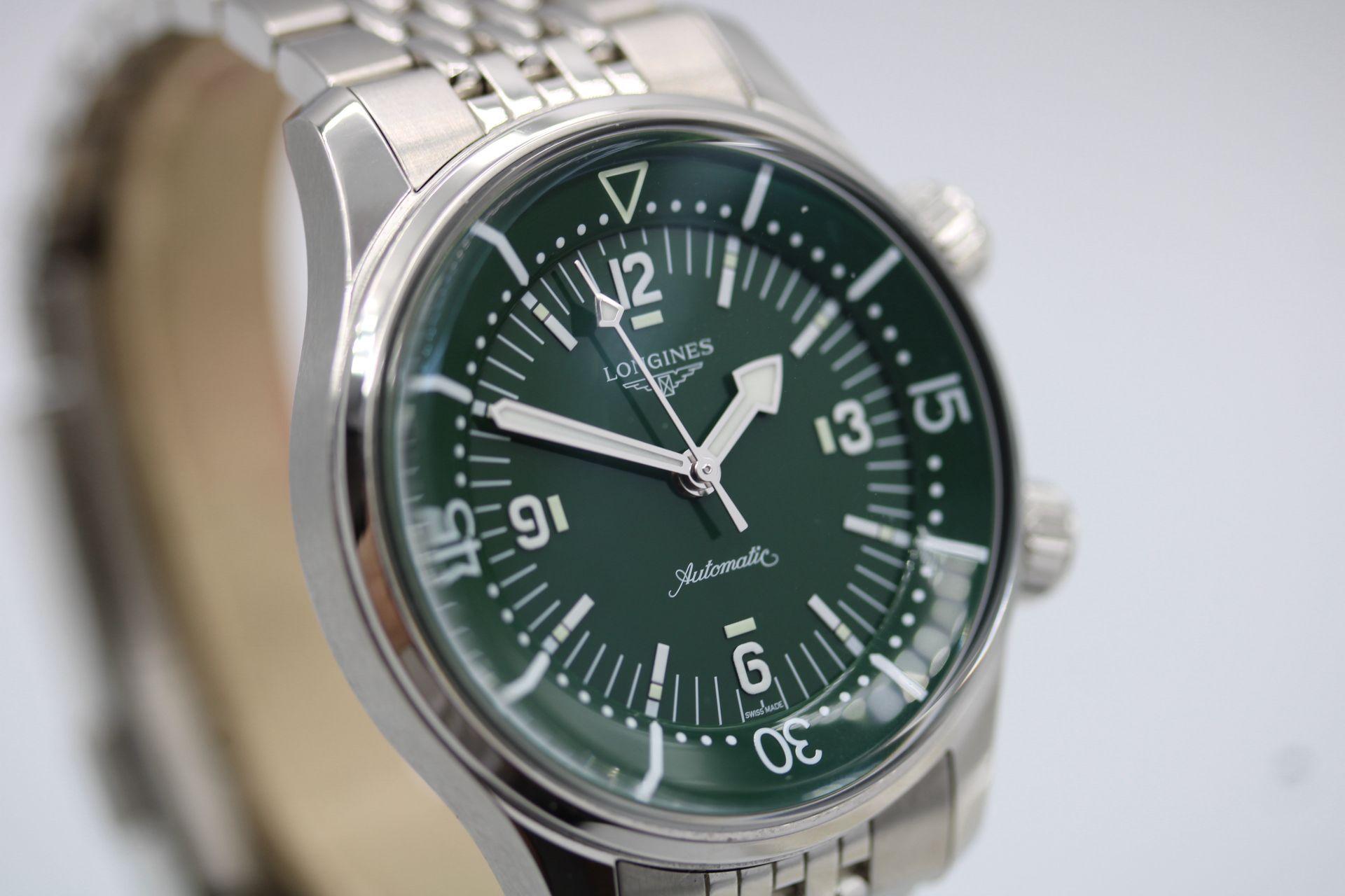 De los hombres Longines Legend Diver - Ref. L3.764.4.06.6