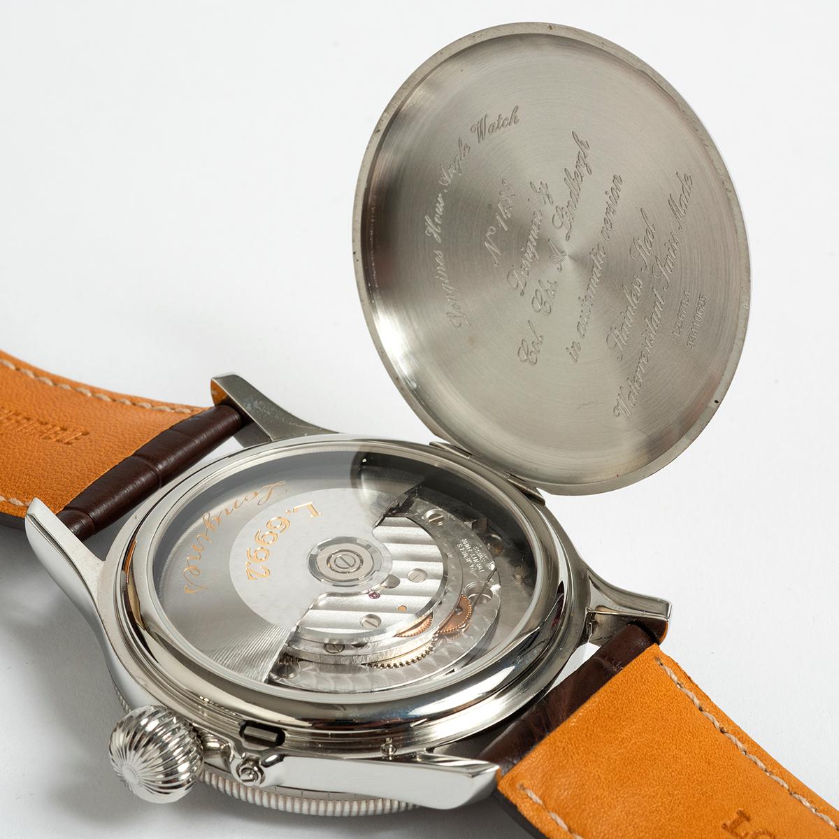 Longines Lindberg Hour Angle Watch L2678.4, Full Set, Mint Condition 1