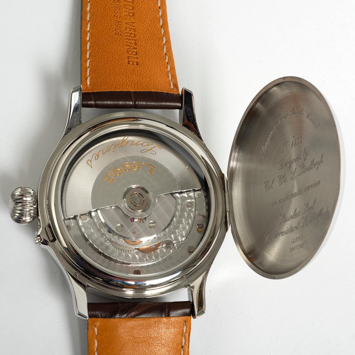 Longines Lindberg Hour Angle Watch L2678.4, Full Set, Mint Condition 2