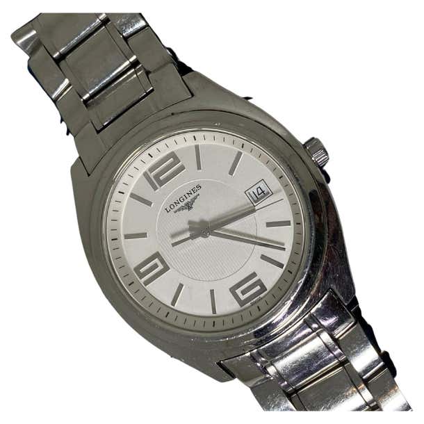 Longines LungoMare Ref L3 632 4 Stainless Steel Quartz 40mm Mens Watch longines-lungomare-ref-l3-632-4-stainless-steel-quartz-40mm-mens-watch
