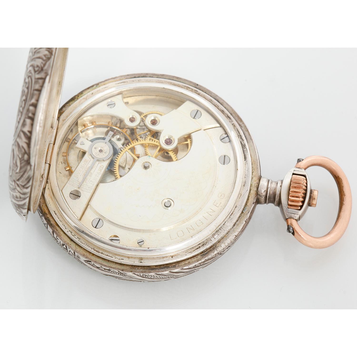 Longines Manual Pocket Watch Personal Watch of Pancho Villa 1