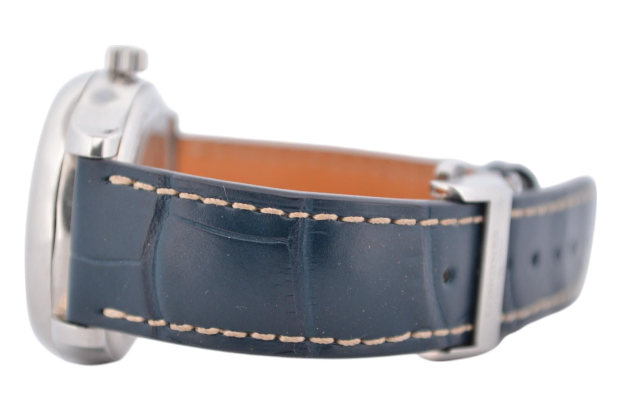 Longines Master Collection 34 Stahlblaue Stahlschachtel+Bücher 2024 Ref: L2.409.4.97.0 im Angebot 2