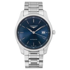Longines Master Collection 40mm Steel Blue Dial Automatic Watch L2.793.4.92.6