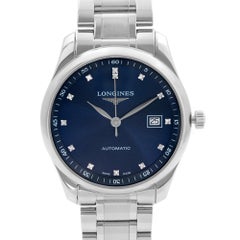 Longines Master Collection Steel Blue Dial Mens Watch L2.793.4.97.6