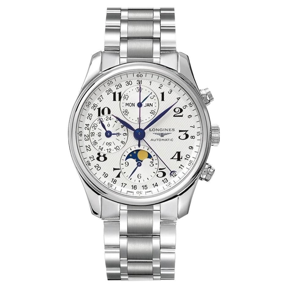 Longines Evidenza Men's Automatic Chronograph Watch w/ Box and Papers ...