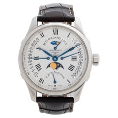 Used Longines Master Collection Retrograde Moonphase Ref L2.739.4, Excellent Condition