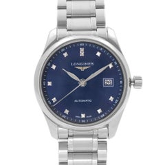 Longines Master Collection Steel Blue Dial Automatic Ladies Watch L2.257.4.97.6