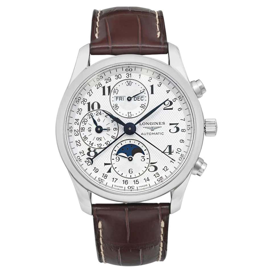 Longines Master Collection Steel Silver Dial Automatic Mens Watch L2 ...