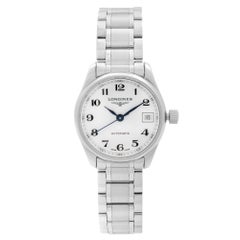 Longines Master Collection Steel White Dial Automatic Ladies Watch L2.128.4.78.6