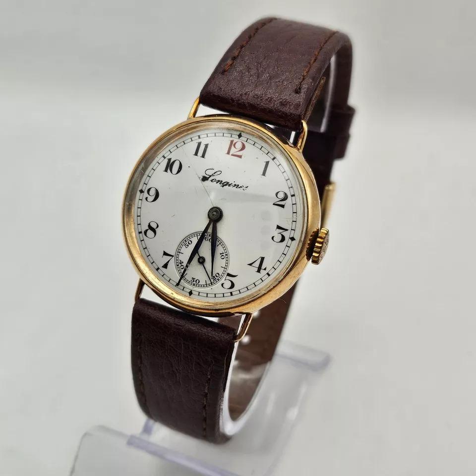 Longines Men's 9ct Gold Wristwatch Fully Serviced 1 Year Guarantee For Sale 6