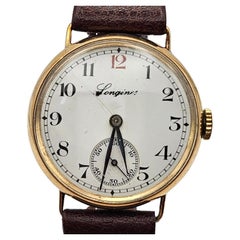 Longines Men's 9ct Gold Wristwatch Fully Serviced 1 Year Guarantee
