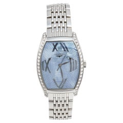 Longines Mother of Pearl Diamond Evidenza Women's Wristwatch 38 mm