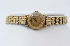Longines Mystery Dial Ladies Watch 14k Yellow Gold