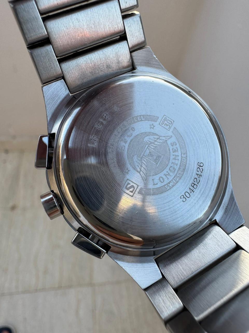 da uomo o donna Longines Oposition L3 618 4 Cronografo Orologio da Uomo Set Completo in vendita