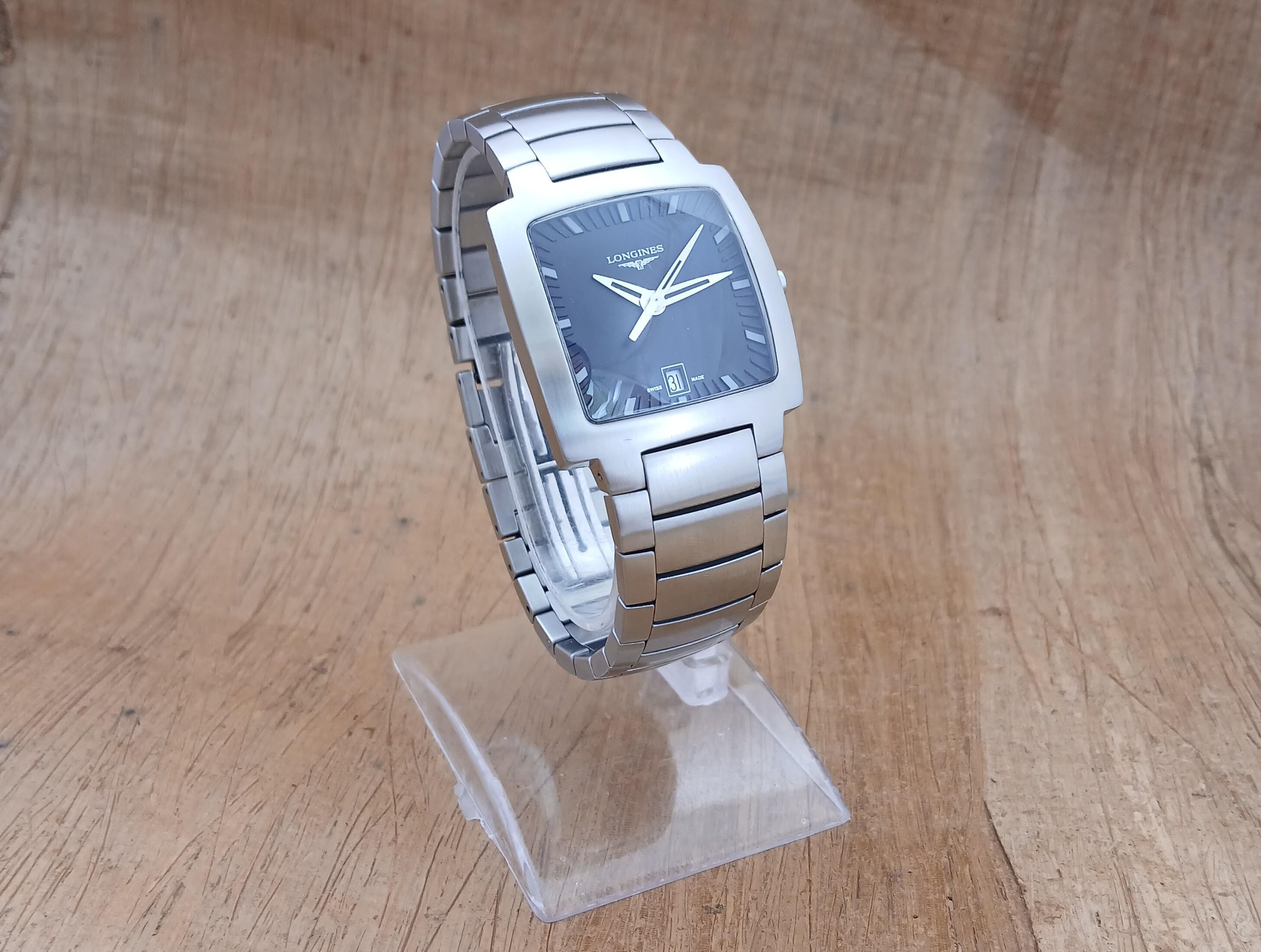 Longines Oposition l3.626.4 Orologio da uomo in acciaio inossidabile VENDITA in vendita 7