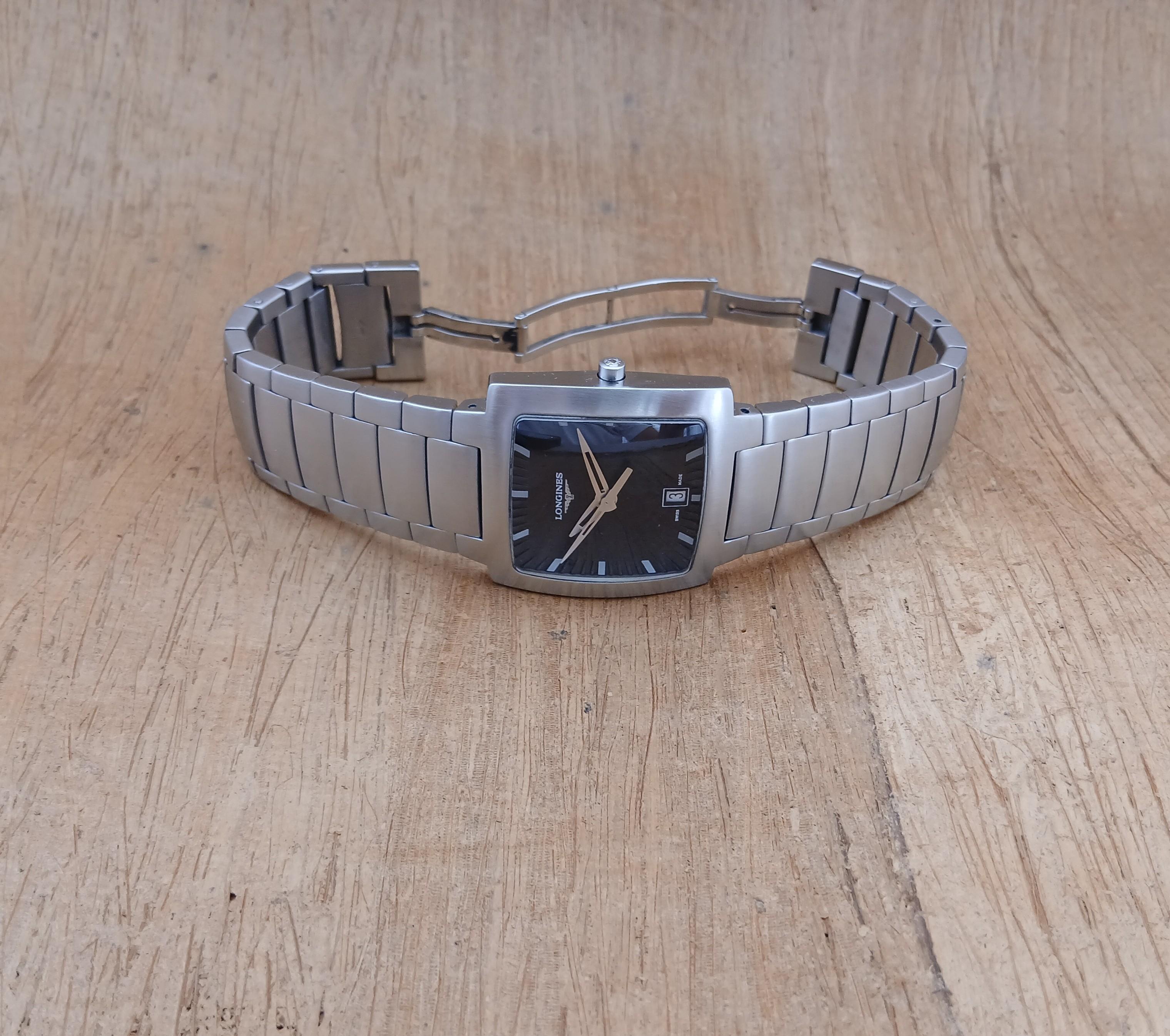 Longines Oposition l3.626.4 Orologio da uomo in acciaio inossidabile VENDITA in vendita 12