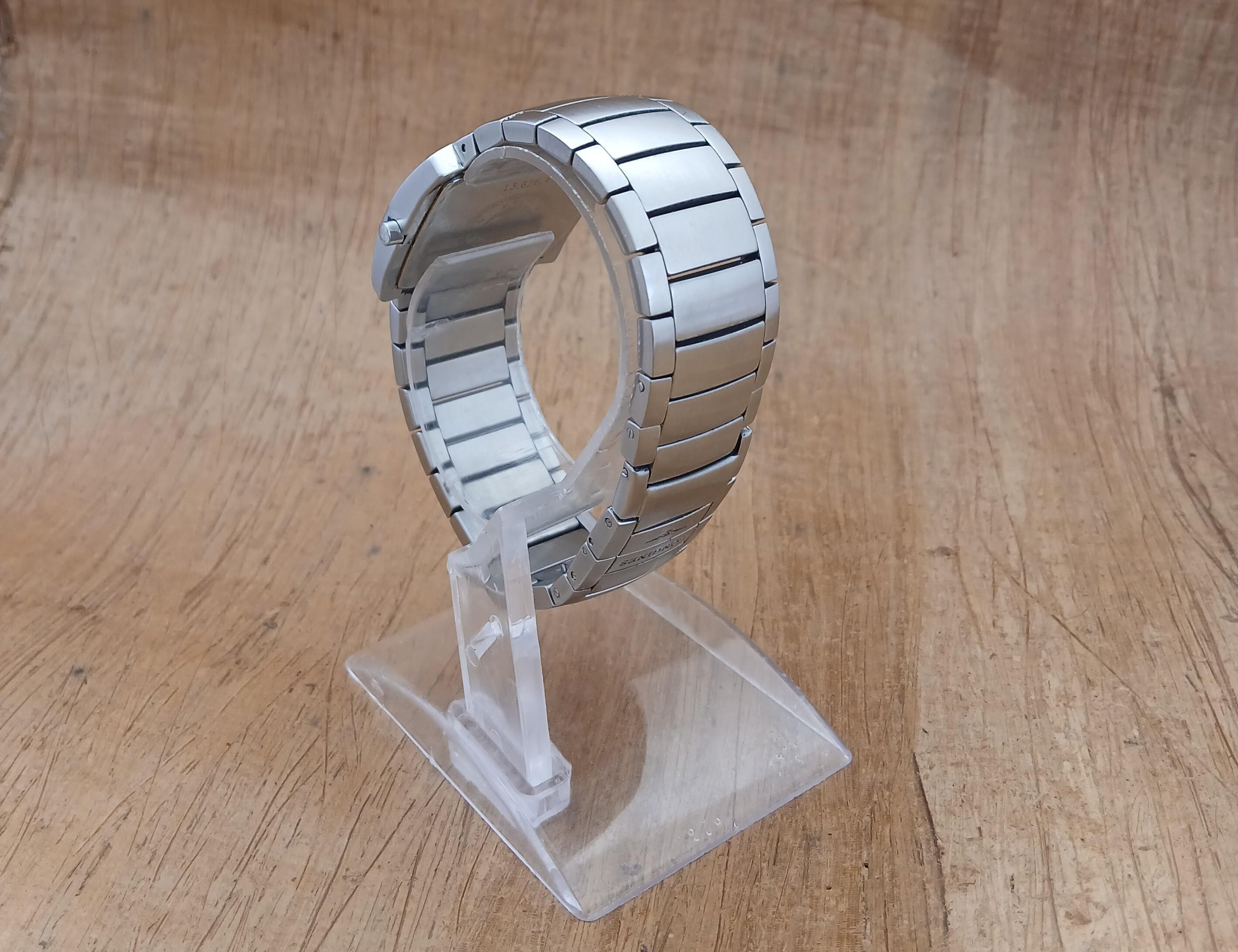 Longines Oposition l3.626.4 Orologio da uomo in acciaio inossidabile VENDITA in vendita 2