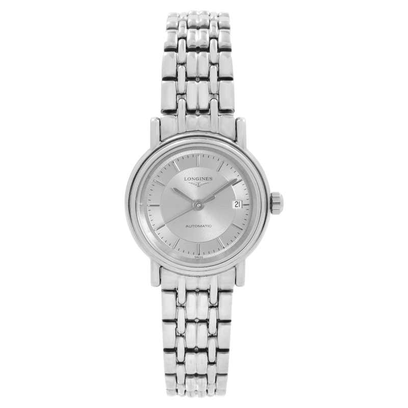 Longines Conquest Classic Steel Silver Dial Automatic Ladies Watch L2 ...