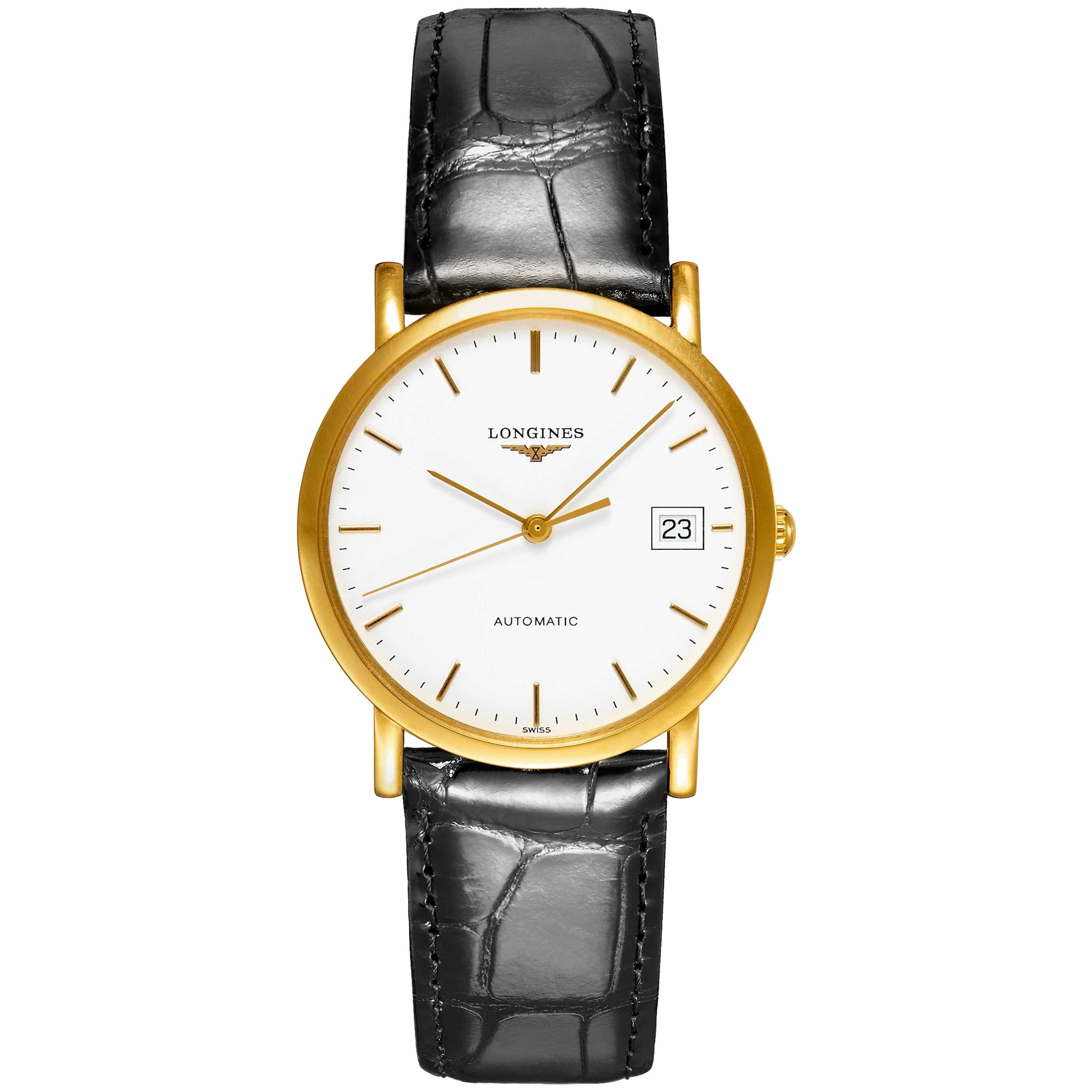 Longines Presence L47786120 yellow gold Automatic Watch For Sale