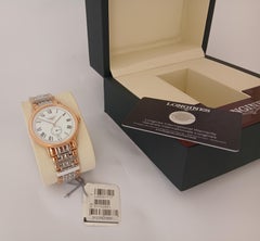 Longines Presense Automatic L4.905.1.11.7 Two-Tone Steel And Rose Gold PVD Watch