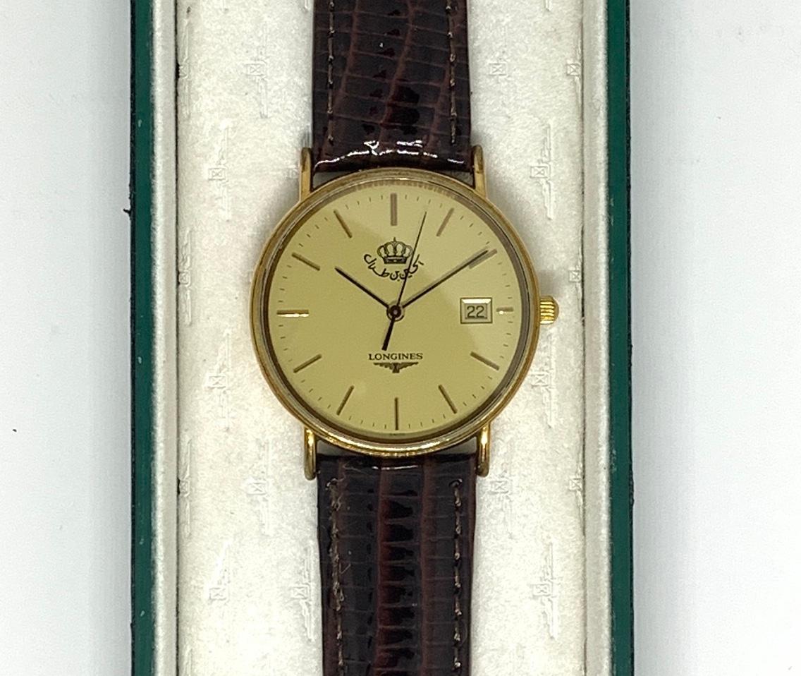 Longines Round Watch Gold-Plated 3