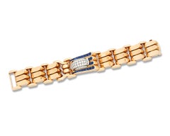 Longines Sapphire and Diamond Watch Bracelet