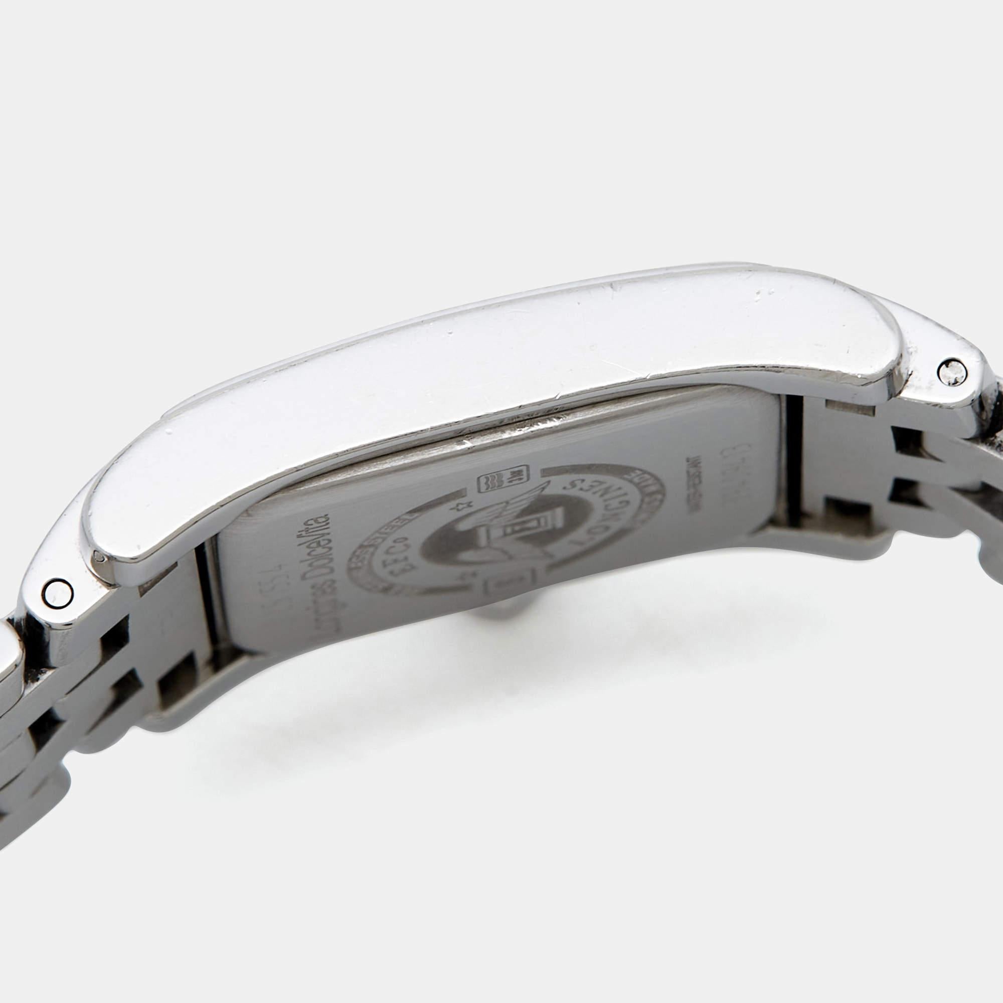 Women's Longines Silver Stainless Steel Dolce Vita L51554716 Women’s Wristwatch 20 mm