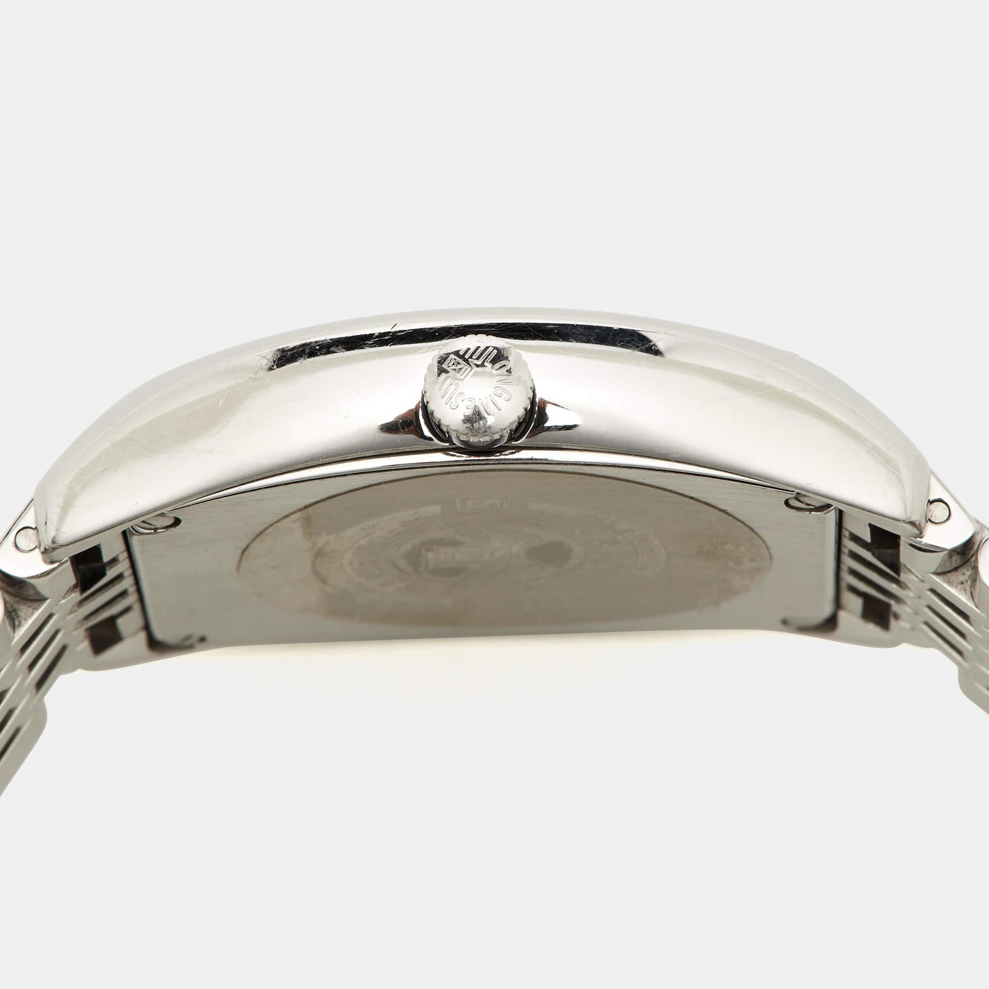 Longines Silver Stainless Steel Evidenza L2.642.4.73.6 Women's Wristwatch 33.10  4