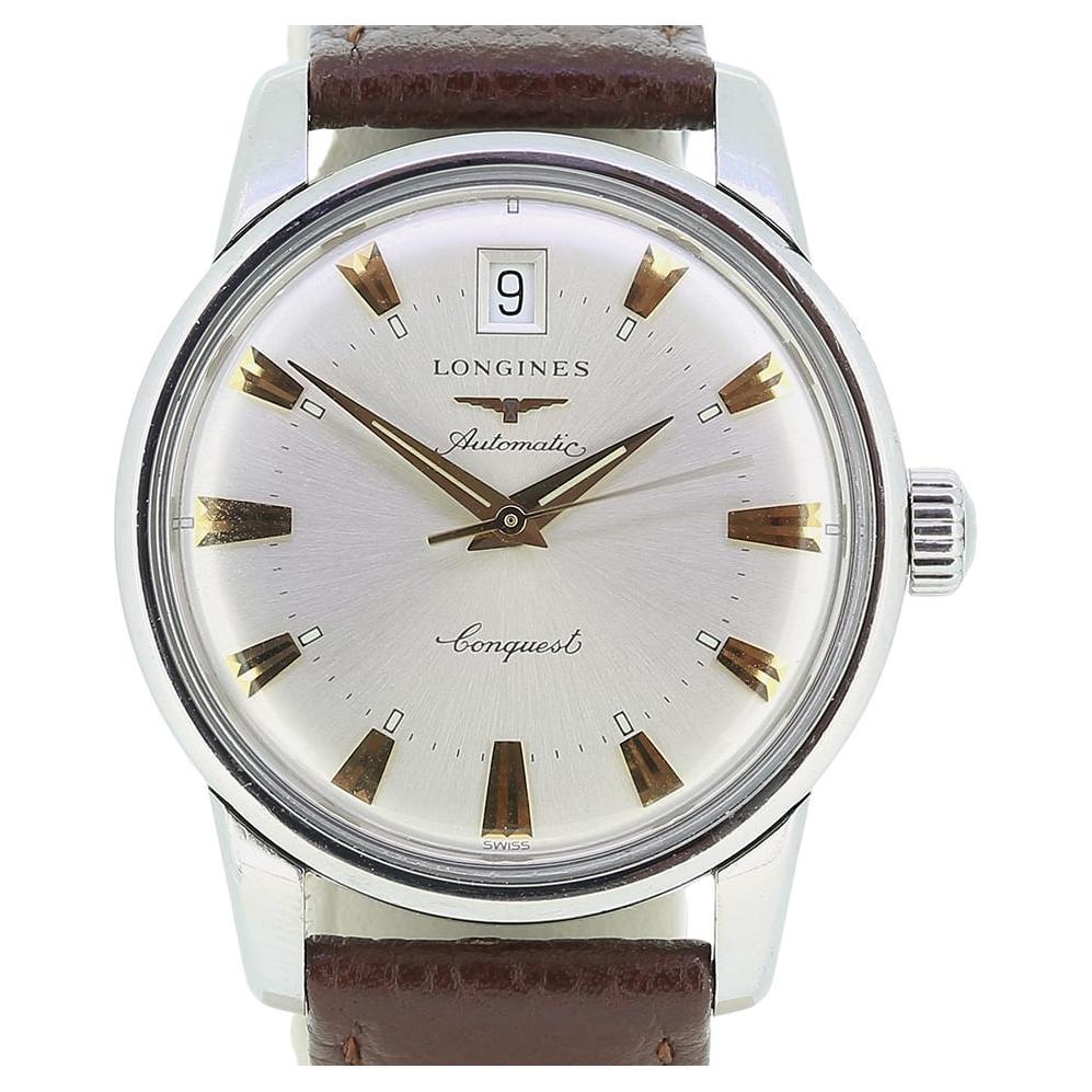 Orologio da polso Longines Conquest automatico in acciaio inossidabile