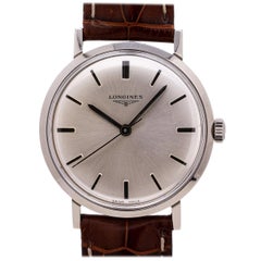 Longines Stainless Steel Dress Model, circa 1960s