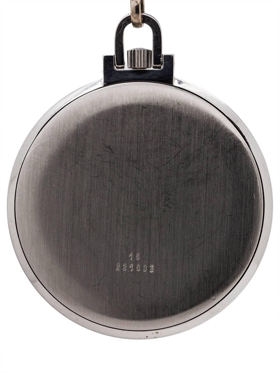 pocket watches stainless steel