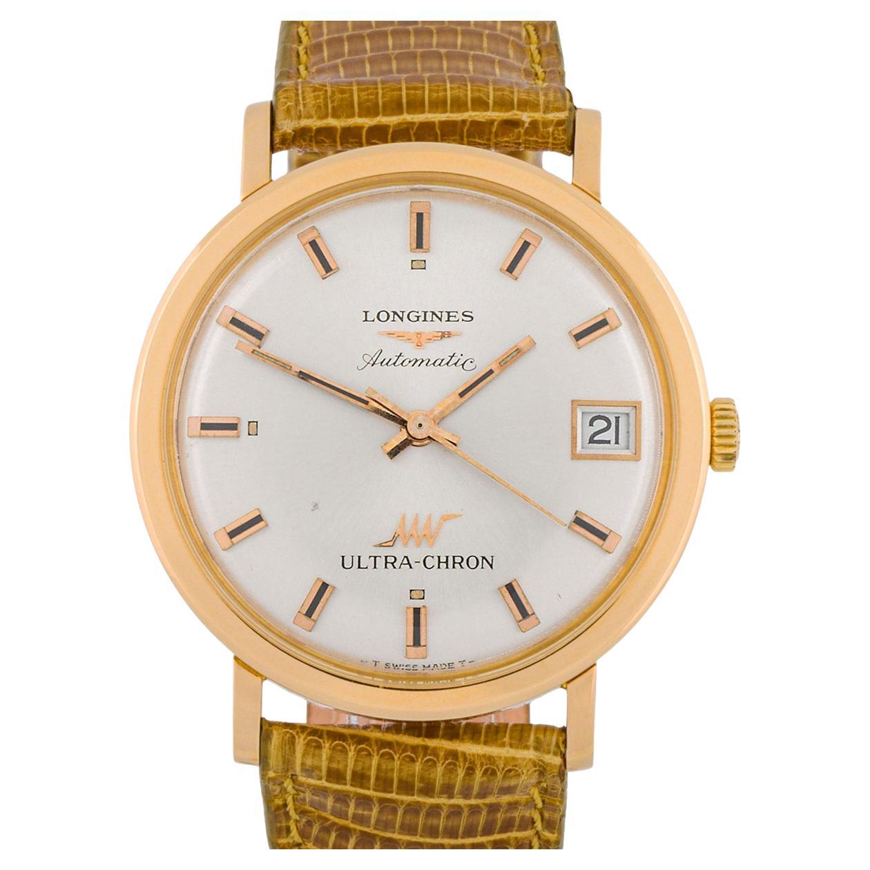 Longines Ultra-Chron vintage gold case