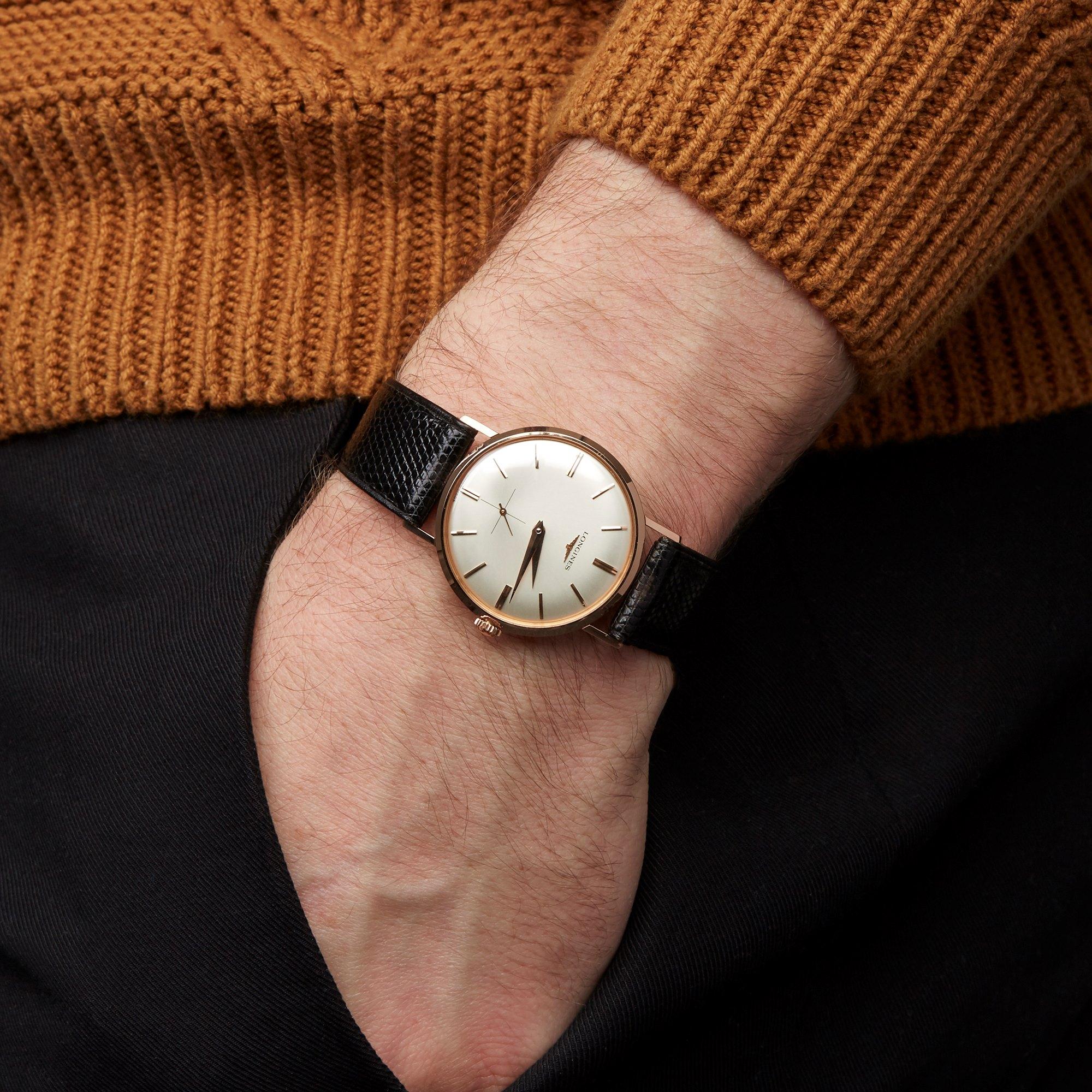 Longines Vintage 18 Karat Rose Gold 7422 1