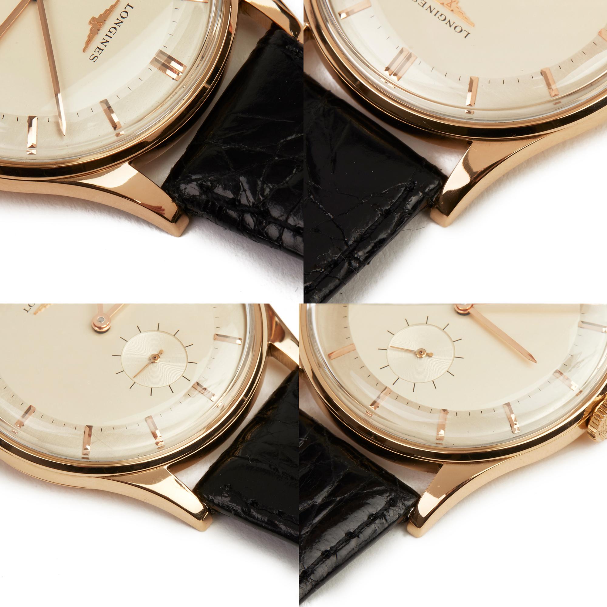 Longines Vintage 18K Rose Gold CAL.27M Wristwatch 1