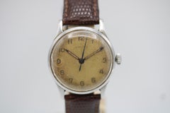 Longines Vintage 1948 Dress Watch  Dennison Case  Manual Wind