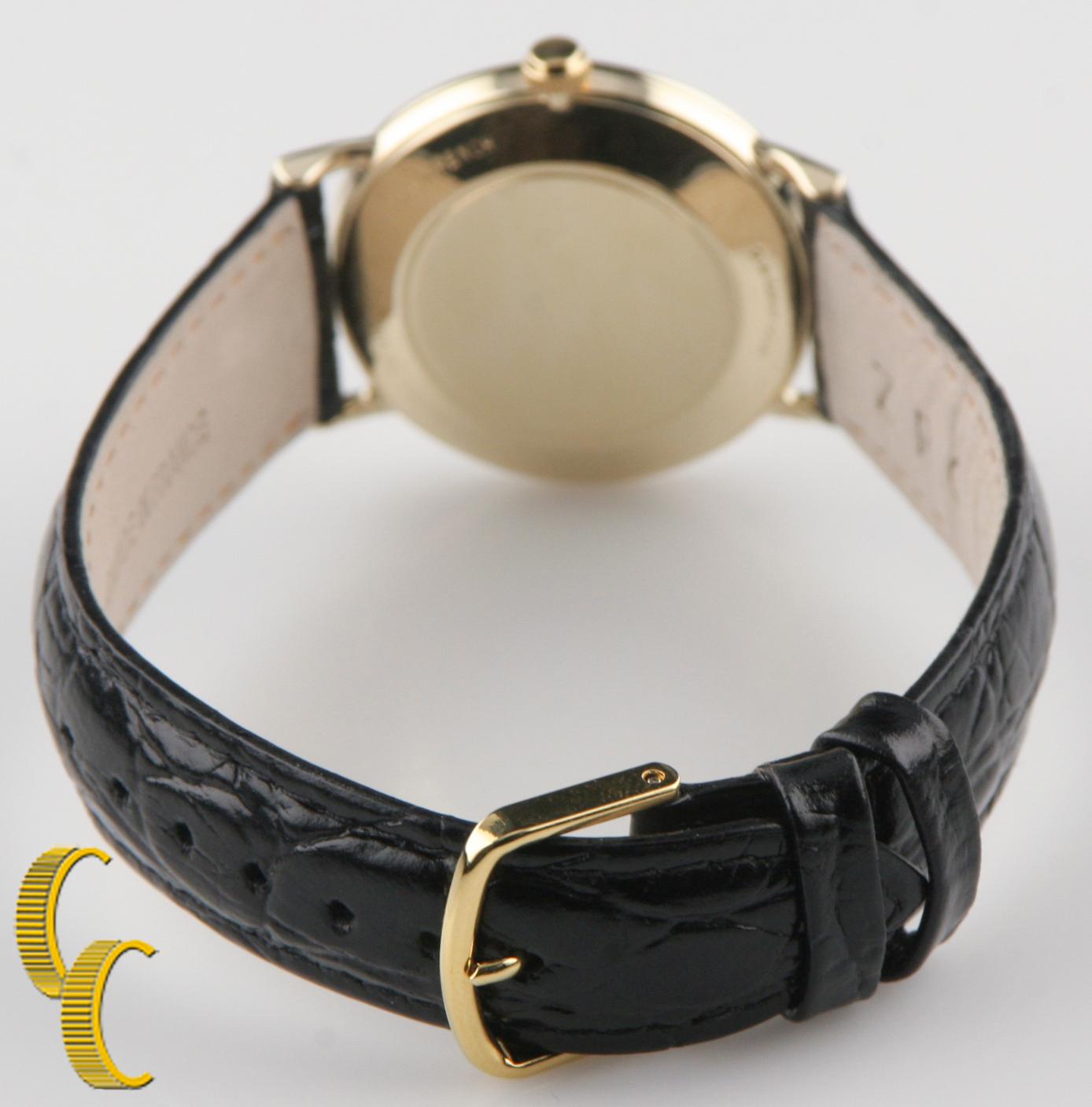 longines 18k gold watch price