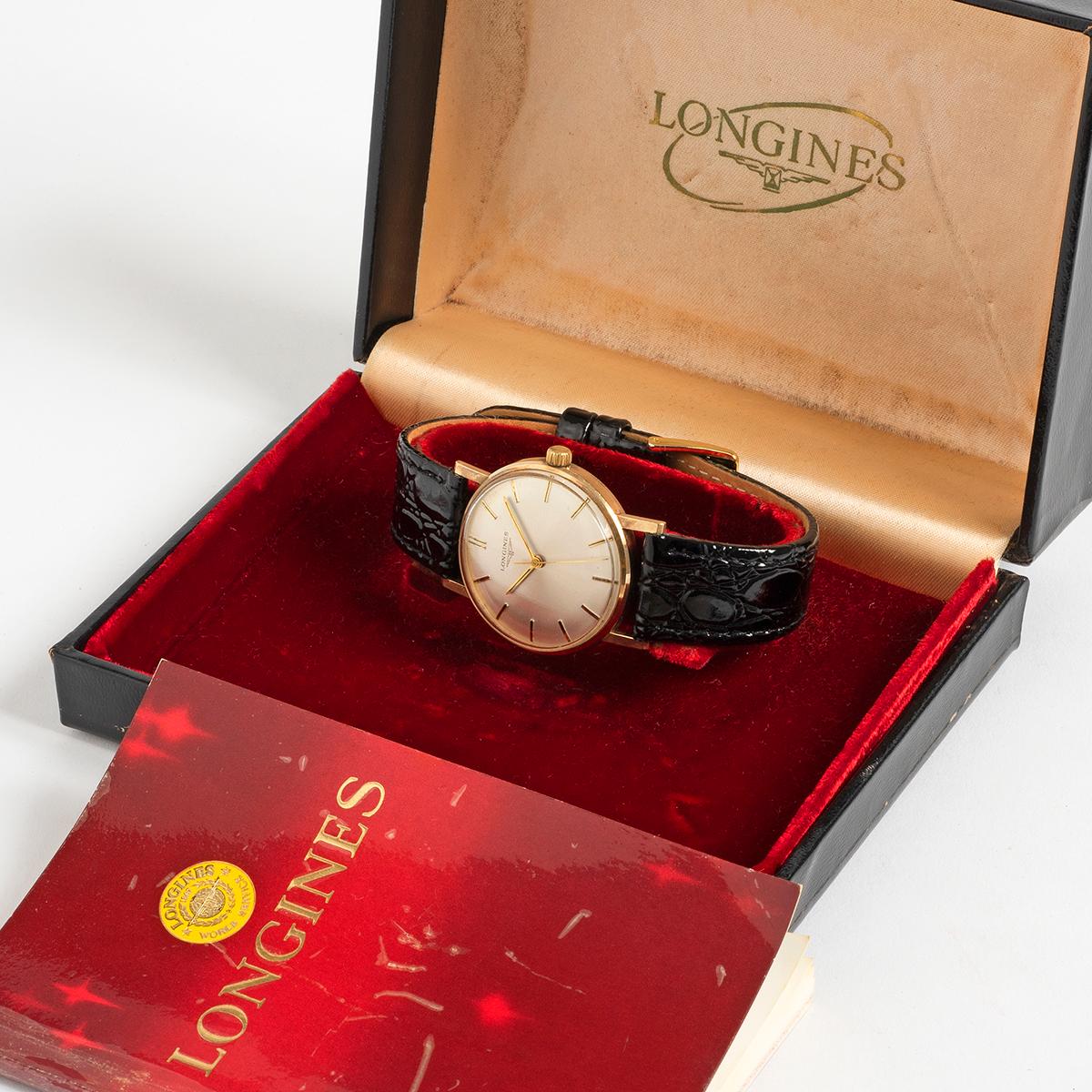 Women's or Men's Longines Vintage Dresswatch, 35mm Case, Papers Dated 1974.