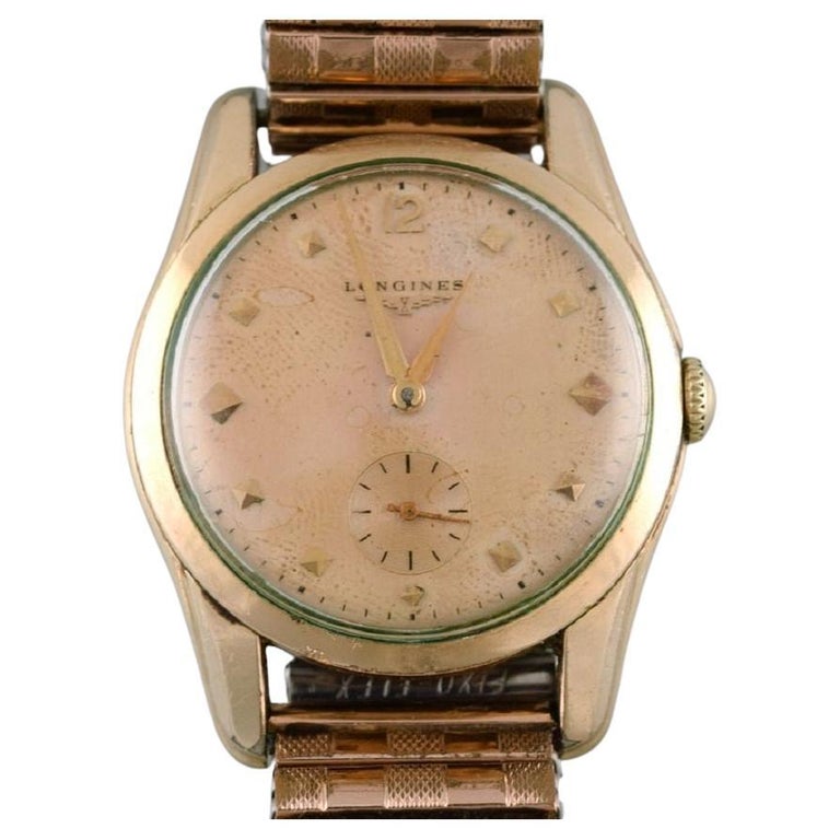 Longines Vintage Men's Wristwatch, 1940s / 50s, in Excelle For Sale at ...