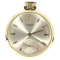 Longines Vintage Yellow Gold Mechanical Pocket Watch