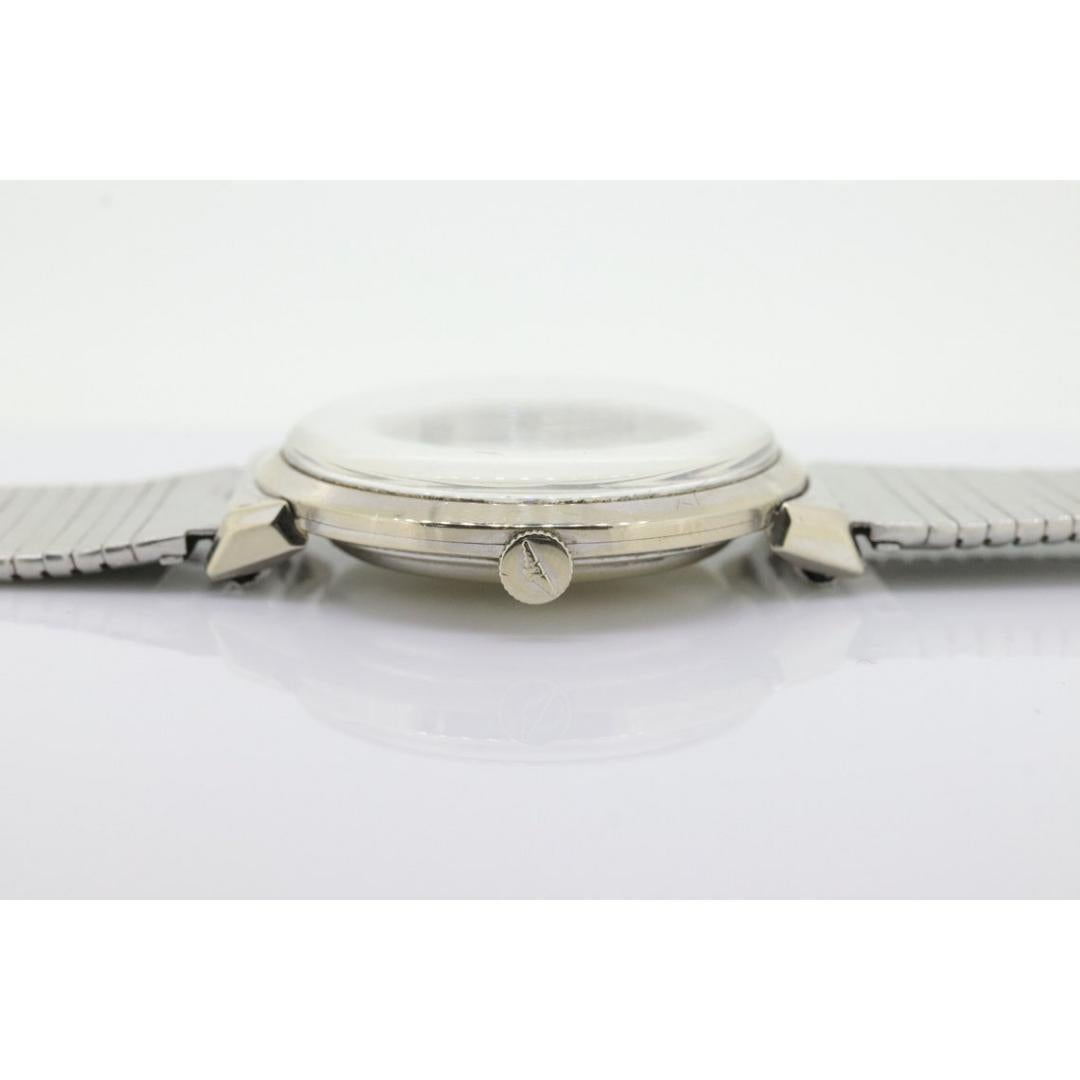 LONGINES WATCH. 14k Longines Diamond Mens Watch with 14 diamond Face. In Good Condition For Sale In Port Charlotte, FL