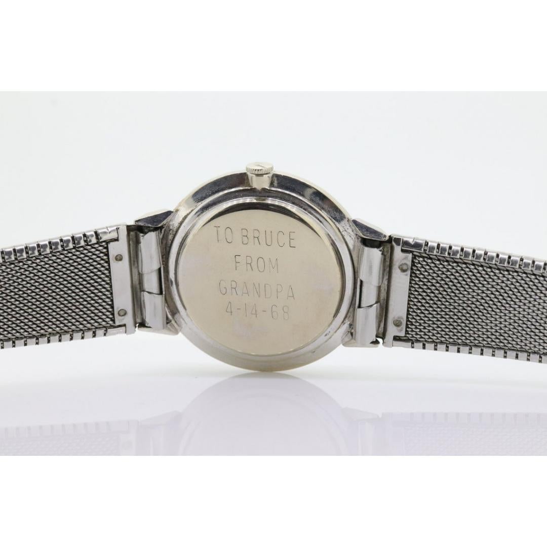 Men's LONGINES WATCH. 14k Longines Diamond Mens Watch with 14 diamond Face. For Sale